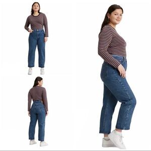 Levi’s Ribcage Straight Ankle Premium Jeans Plus 24W‎